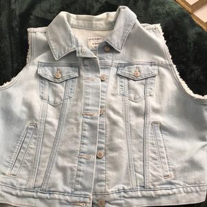 Denim vest